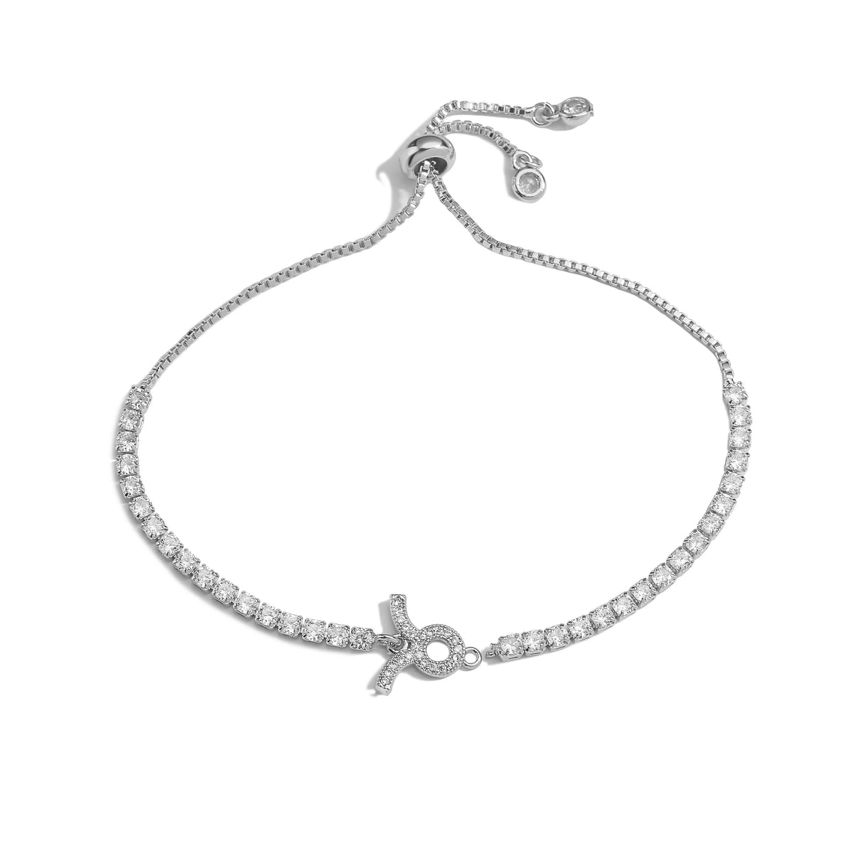 12 Sternzeichen Konstellations-Armband für Damen – Goldfarbenes Zirkon Sternzeichen Charm Armband