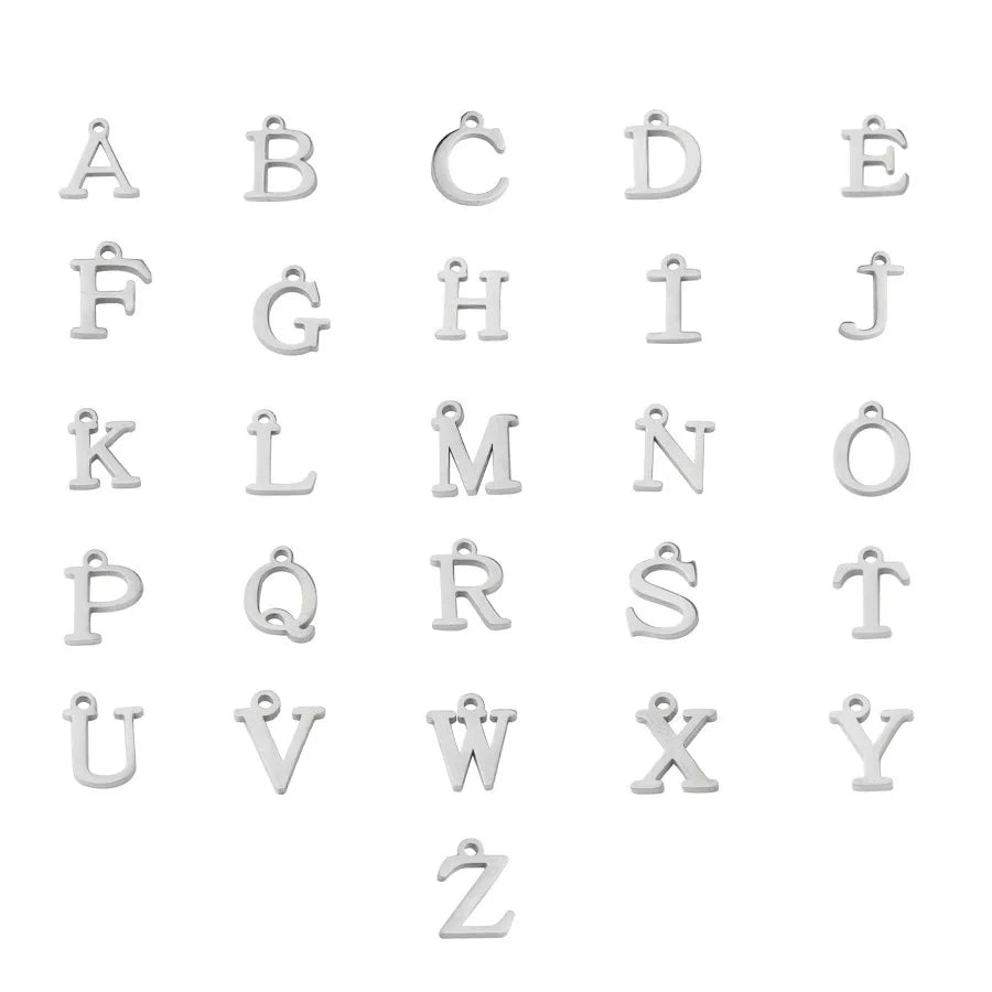 Goldfarbene A-Z Initialen-Herz-Halskette für Damen – Edelstahl-Buchstabenanhänger mit Hohlem Herz & Fischgrätenkette, Personalisiertes Geschenk