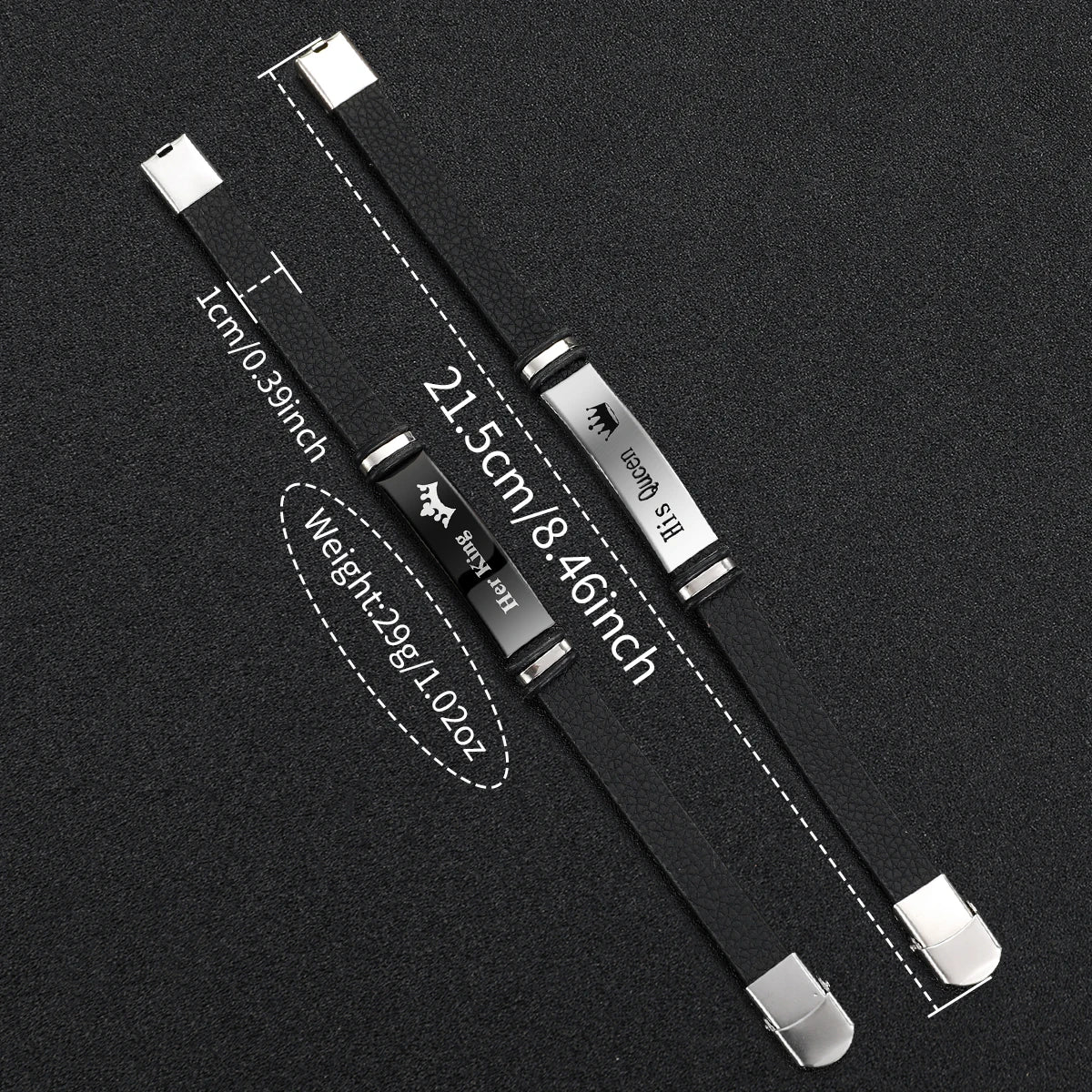 Modische Partner-Armbanduhren mit Römischen Ziffern, Quarzwerk & Lederarmbändern – Passendes Uhren- und Armbandset für Paare