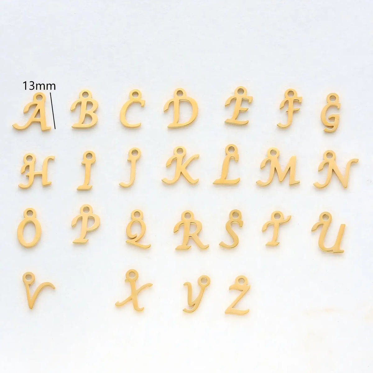 A-Z Initialen-Zirkonia-Kreuz-Halskette für Damen – Wasserfester Edelstahl Mini-Buchstabenanhänger mit Schlangenkette & Personalisiertem Schmuck