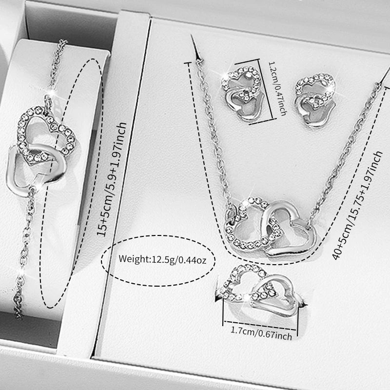 Elegantes Damen-Armbanduhren-Set – Modische Uhrenkollektion als Geschenk für Muttertag, Weihnachten & Besondere Anlässe