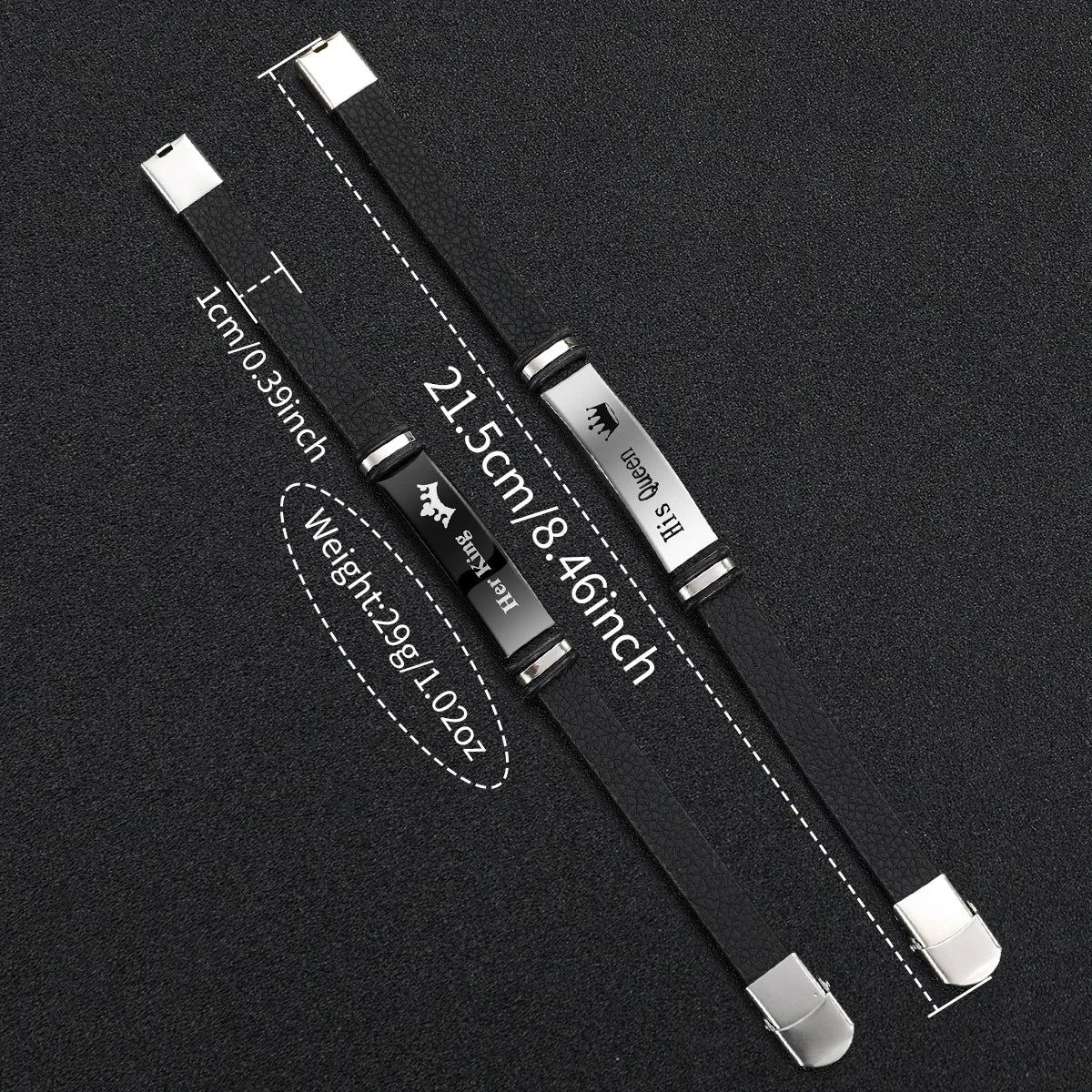 Elegante Partner-Armbanduhren mit Quarzwerk, Edelstahlarmbändern & Passenden Schmuckarmbändern – Stilvolles Uhren-Set für Damen & Herren